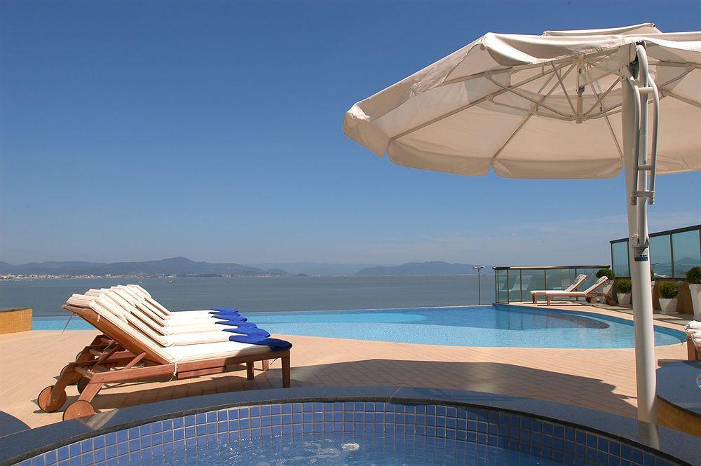 Majestic Palace Hotel Florianópolis Exteriér fotografie The pool at the hotel
